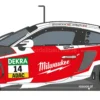 Carrera 51051 HYBRID Porsche 911 GT3 R | Razoon – more than racing No. 14 | Slot Car 1:50