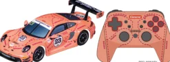 Carrera 54001 HYBRID Set Porsche 911 GT3 R Phantom Racing No. 23 | mit Controller | Slot Car 1:50