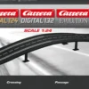 Carrera 20587 Schienen-Set Überfahrt | Evolution / Digital 132 + 124 | Autorennbahn Schienen 1:24