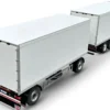 CARSON 500907731 2-Achs-Kofferanhänger | Bausatz für RC Truck 1:14