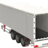 CARSON 500907741 3-Achs Kofferauflieger mit Schubboden | RC-Truck Zubehör Bausatz 1:14