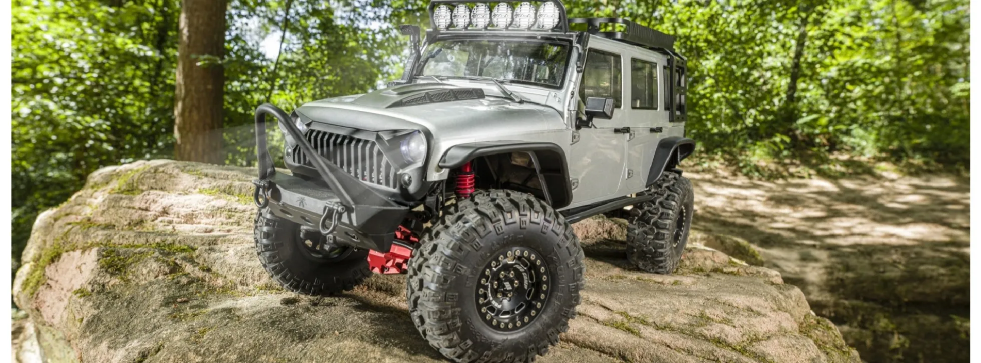 CARSON 500409078 Adventure Crawler silber | RTR | RC Offroad 1:8