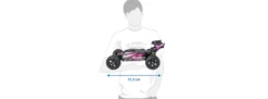 CARSON 500409083 Akuma Buggy pink | 4WD | 2.4 GHz | RTR | RC Car 1:8
