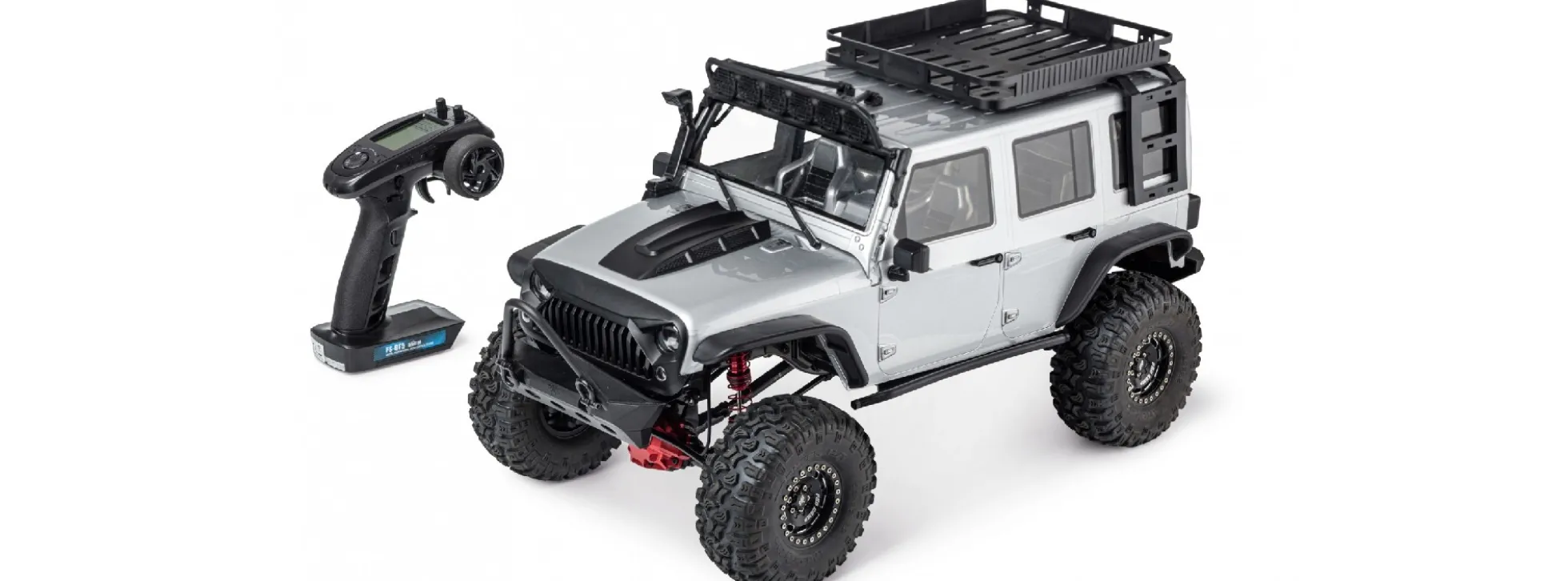 CARSON B-WARE 500409078 Adventure Crawler silber | RTR | RC Offroad 1:8