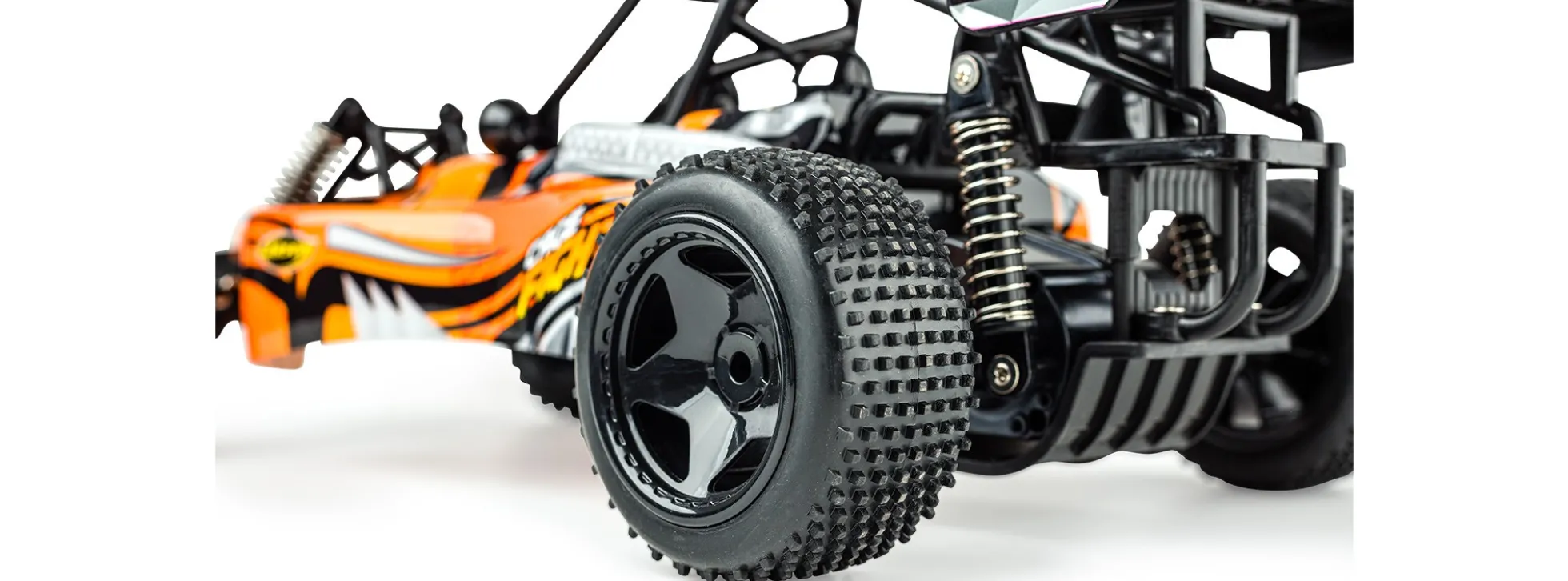 CARSON 500404303 Cage Fighter orange | 2.4 GHz | RTR | RC Auto 1:10