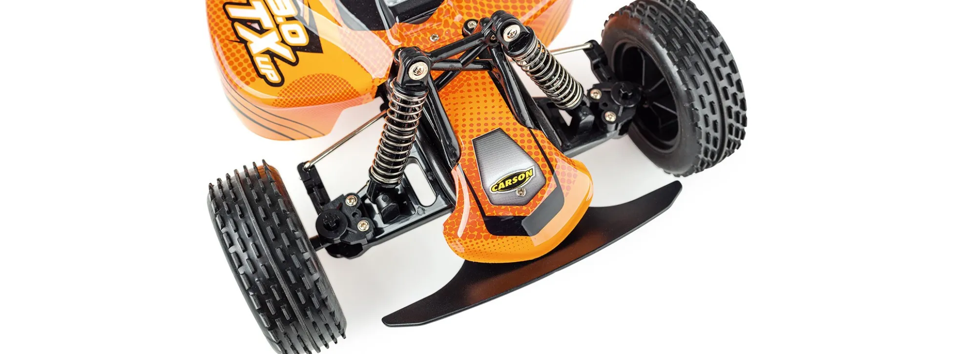 CARSON 500404303 Cage Fighter orange | 2.4 GHz | RTR | RC Auto 1:10