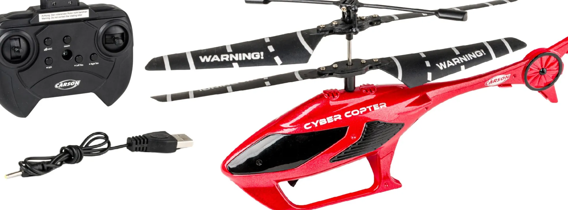 CARSON 500507192 Cyber Copter | IR | 2-Kanal | RTF | RC Hubschrauber
