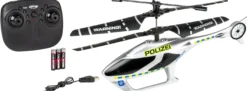 CARSON 500507194 Cyber Copter Polizei | 2.4GHz | RTF | RC Hubschrauber