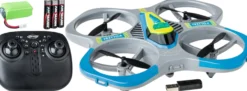 CARSON 500507186 Cyber Drone Polizei | 2.4GHz | RTF | RC Drohne