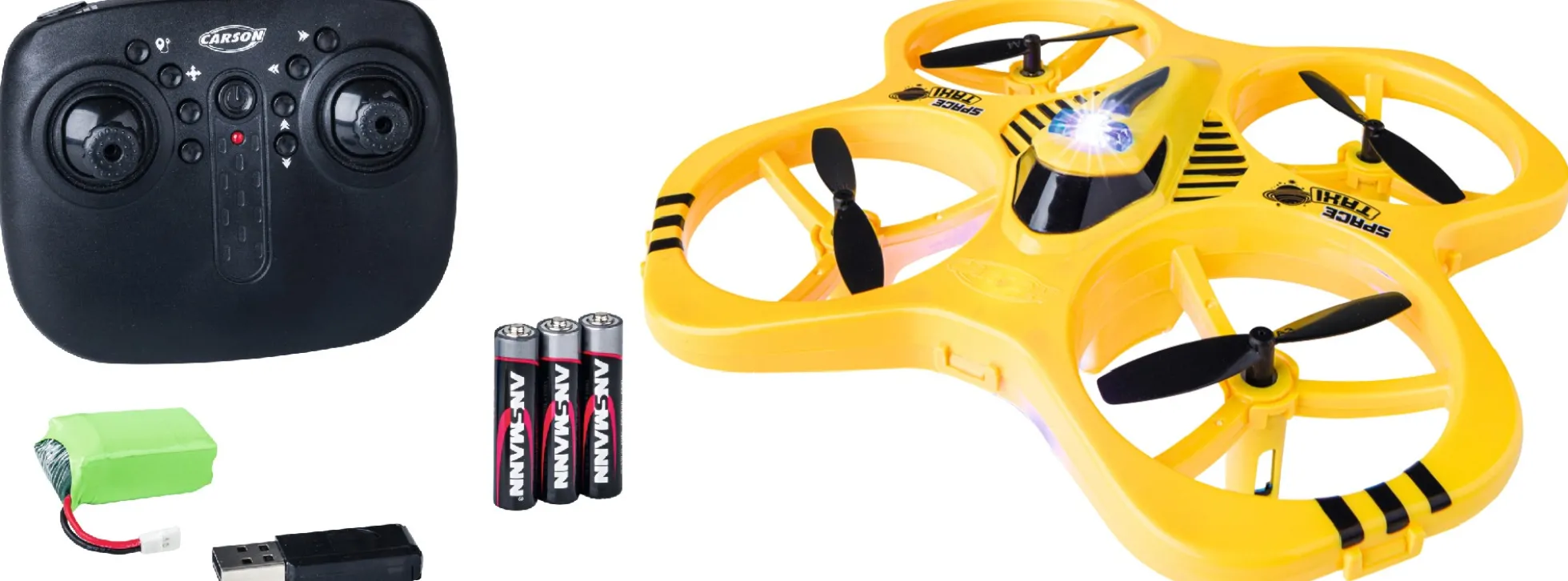 CARSON 500507187 Cyber Drone Space Taxi | IR | RTF | RC Drohne