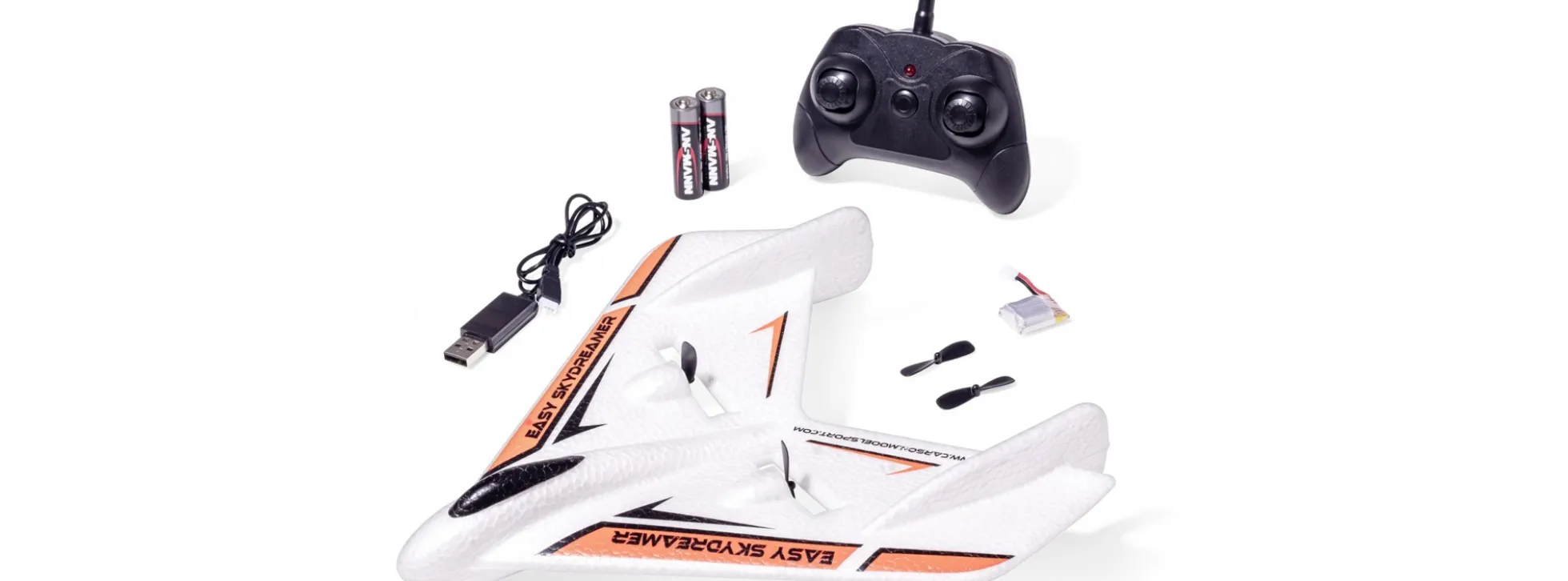 CARSON 500505036 Easy Skydreamer orange | 2.4GHz | RTF | RC Flugzeug