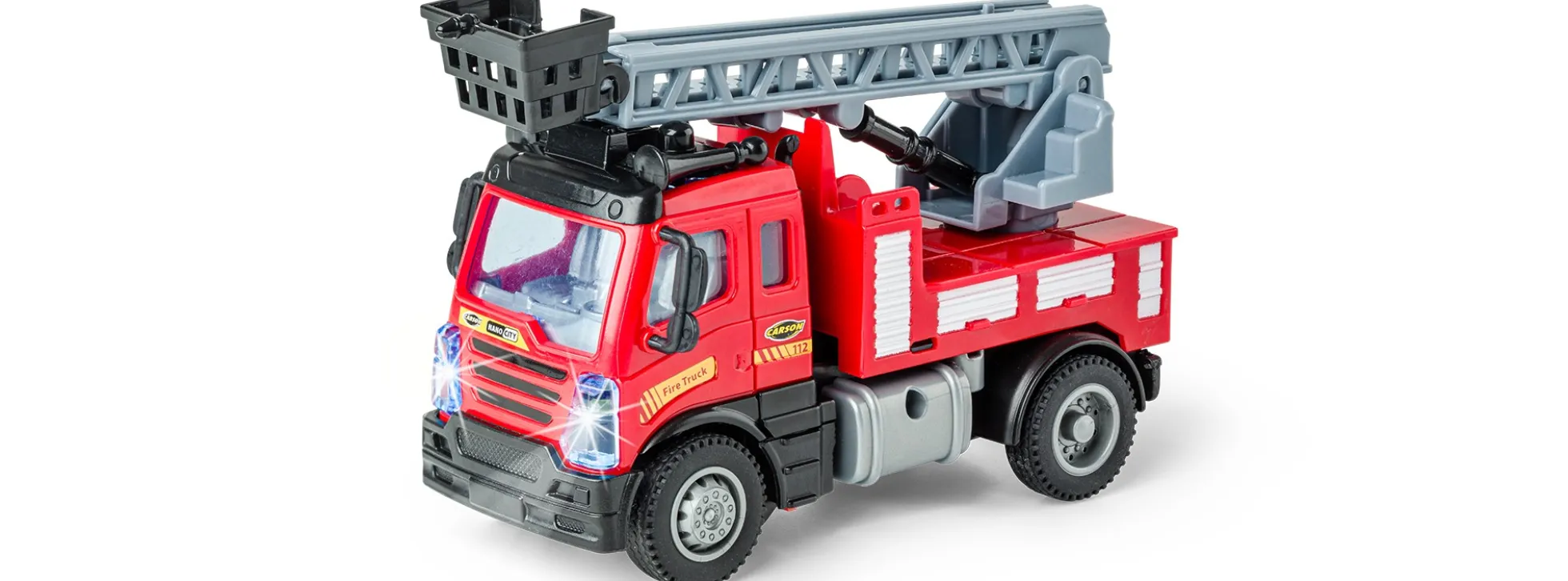 CARSON 500907681 Feuerwehr | Nano City | 2.4GHz | RTR | RC Spielzeug 1:50