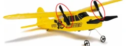 CARSON 500505029 Flügel-Propeller für Stinger | 2 Stück | RC-Flugzeug Ersatzteil