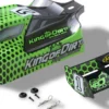 CARSON 500801037 Karosserie King of Dirt 2.0 grün | für RC Auto 1:8