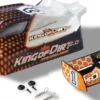 CARSON 500801036 Karosserie King of Dirt 2.0 orange | für RC Auto 1:8
