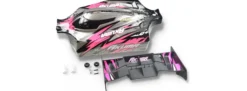 CARSON 801040 Karosserie-Set Akuma pink/grau | RC-Car Zubehör 1:8