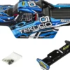 CARSON 500800120 Karosserie-Set-Tekuro grau/blau | RC-Car Karosserie 1:10