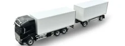 CARSON 500907732 Kofferaufbau für Volvo FH16 TT | Bausatz für RC-Truck 1:14