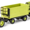 CARSON 500504174 MB Trac 1800 mit 2x Anhänger | 2.4GHz | RC Traktor 1:87 Spur H0