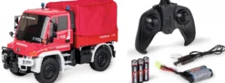 CARSON 500907721 MB Unimog U300 Feuerwehr 2.4GHz | RC Auto Komplett-RTR 1:12