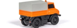 CARSON 500504125 MB Unimog U406 Kommunal | 2.4GHz | RC Auto 1:87 Spur H0