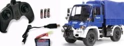 CARSON 500907722 MB Unimog U300 THW 2.4GHz | RC Auto Komplett-RTR 1:12
