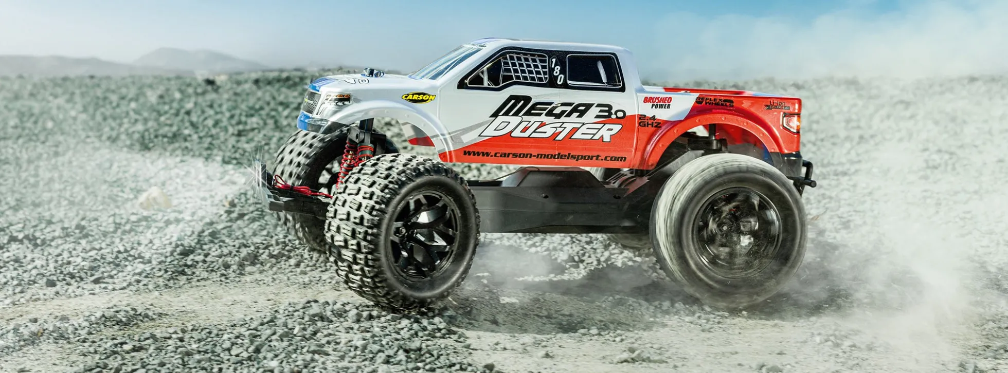 CARSON 500404292 Mega Duster 3.0 | 2.4Ghz | RTR | RC Car 1:10