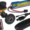 CARSON 500404192 Movie App Crawlee Gold | RC-Crawler mit Kamera | 2,4GHz | RTR | 1:14