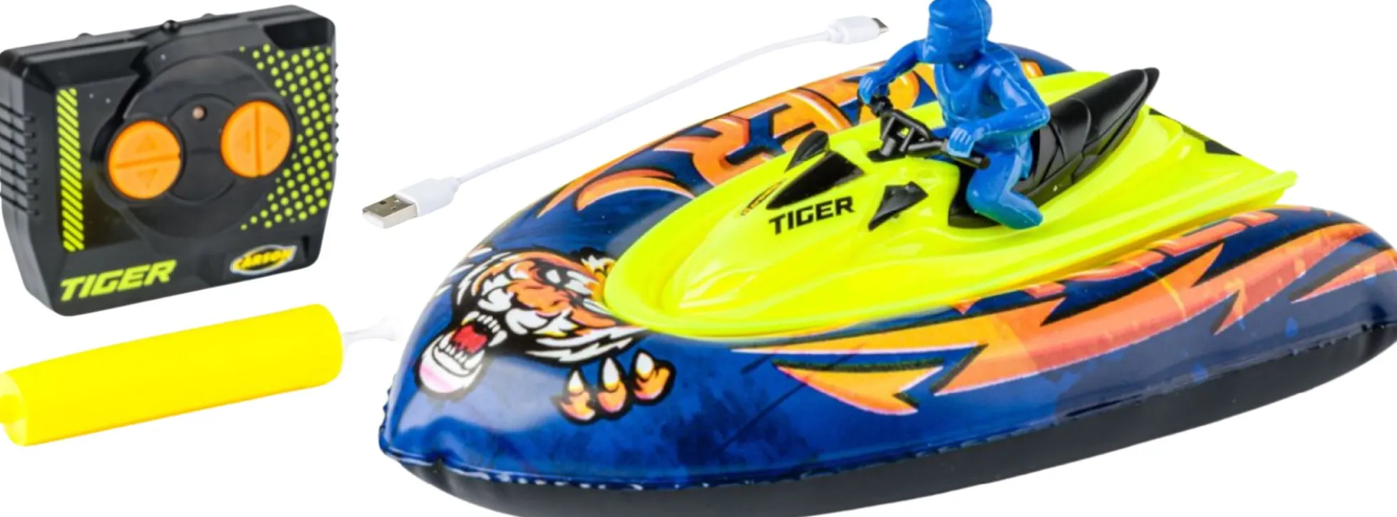 CARSON 500108064 Nano Wave Tiger | 2.4GHz | RC Boot