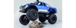 CARSON 500404241 Pickup Crawler blau | 2.4GHz | RC Auto Komplett-RTR 1:8