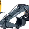 CARSON 500907694 Raupenbagger Volvo EC160E RC-Baumaschine | Metall | RTR | 2.4Ghz | 1:16