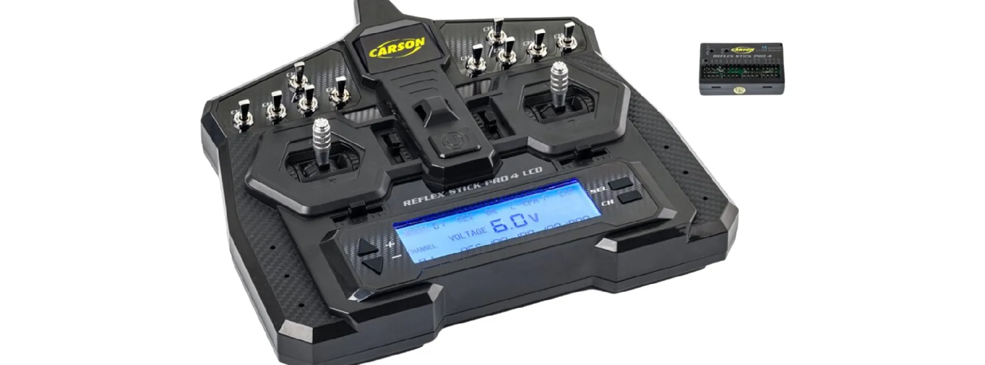 CARSON 500501023 Reflex Stick Pro 4 FS 14K | 2.4GHz | LCD | 14-Kanal