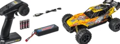 CARSON 500404258 Rock Wilder gelb/rot | 2.4GHz | RTR | RC-Car 1:8