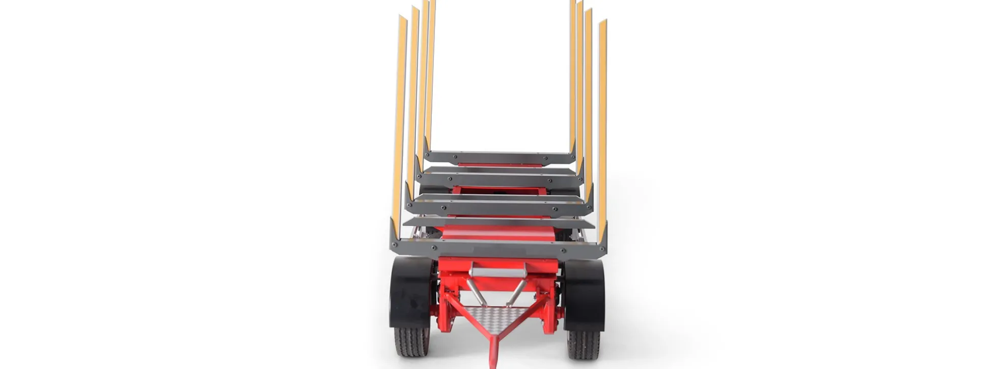 CARSON 500907622 Rungenanhänger Riedler | Bausatz für RC-Trucks 1:14