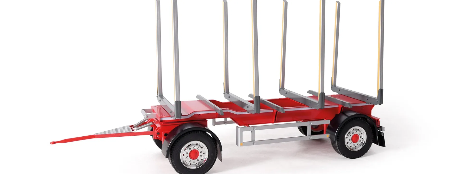 CARSON 500907622 Rungenanhänger Riedler | Bausatz für RC-Trucks 1:14