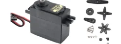CARSON 500502057 Servo CS-6DS JR/MG/WP/0,11 | Standardgröße | Wasserfest