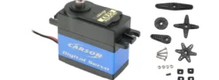 CARSON 500502059 Servo CS-15DS JR/MG/WP/0,16 | Standardgröße | Wasserfest