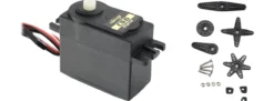 CARSON 500502056 Servo CS-6DS JR/WP/0,12 | Standardgröße | Wasserfest