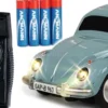 CARSON 500504182 VW Käfer bahamablau | 2.4GHz | RC Auto 1:87 Spur H0