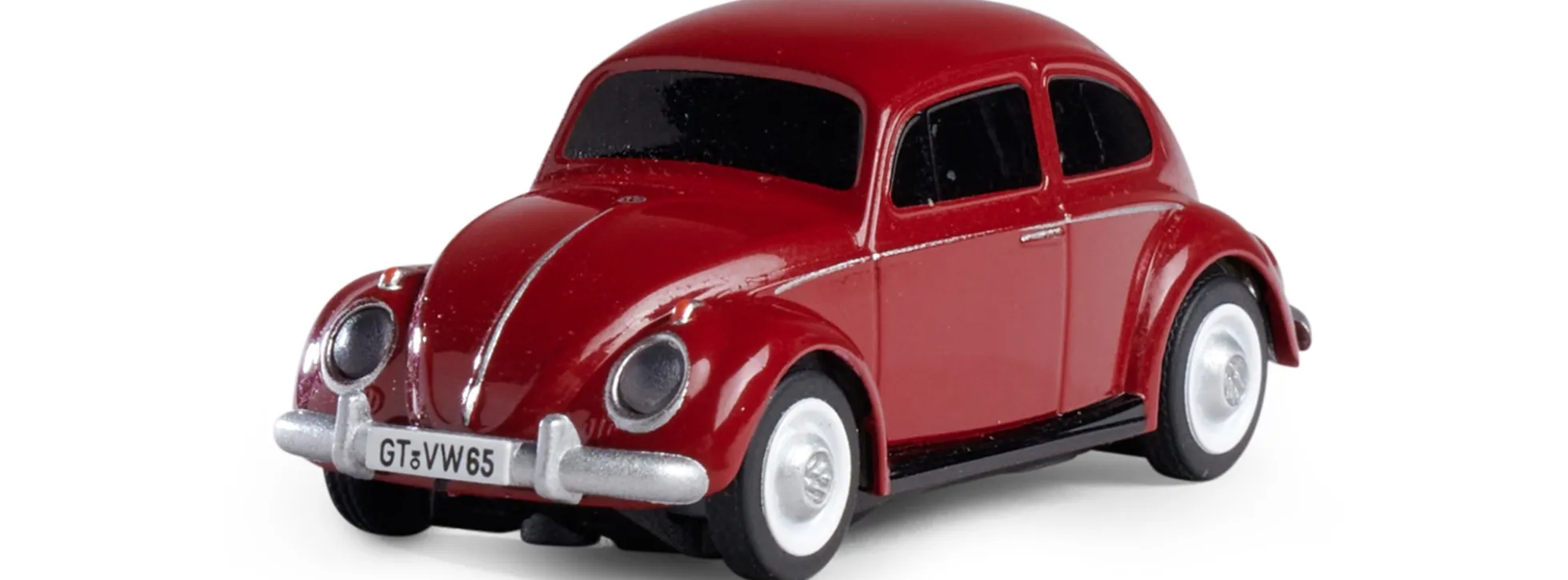 CARSON 500504147 VW Käfer rot | 2.4GHz | RC Auto 1:87 Spur H0