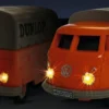 CARSON 500504135 VW T1 Bus + Dunlop Anhänger 2.4GHz | RC Auto 1:87 Spur H0