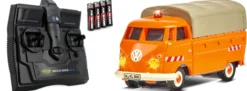 CARSON 500504141 VW T1 Bus Kommunal 2.4GHz | RC Auto 1:87 Spur H0