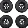 CARSON 500900207 XL Räderset Bokusa | 4 Stück | RC Räder 1:10