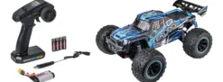 CARSON 500404361 XS Tekuro grau/blau | 2.4 GHz | RTR | RC-Car 1:10