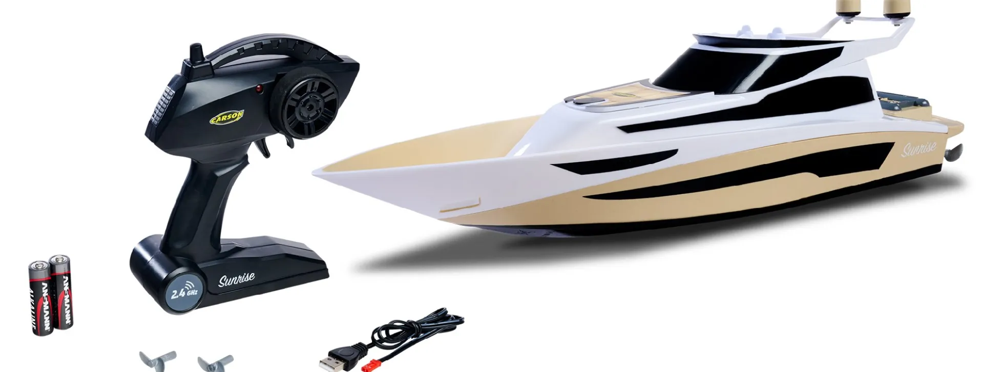 CARSON 500108059 Yacht Hurikan | 2.4GHz | RTR | RC Boot