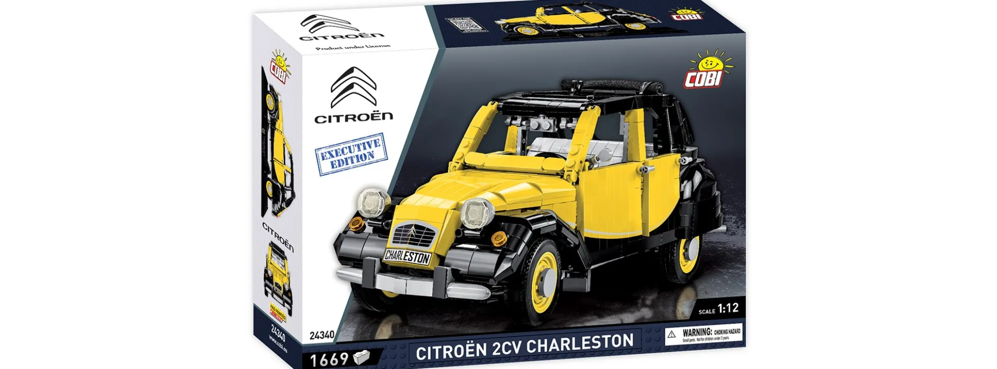 COBI 24340 Citroen 2CV Charlston | EXECUTIVE EDITION | Auto Baukasten 1:12