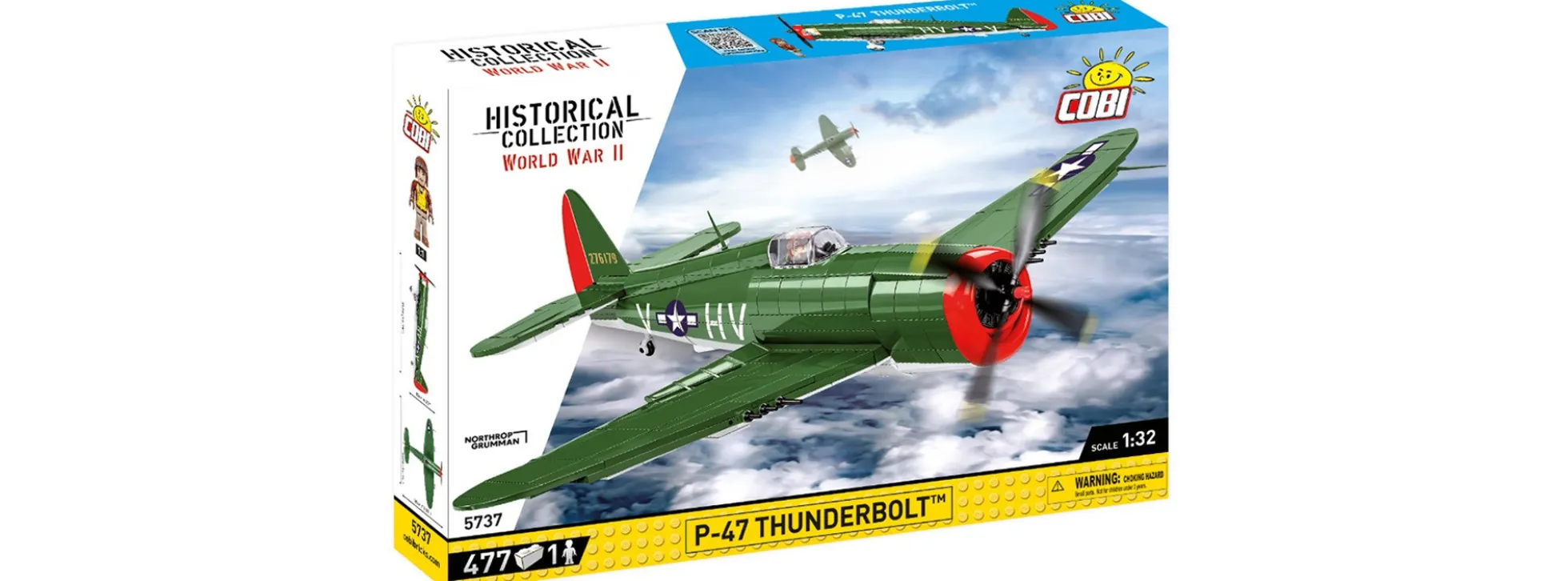 COBI 5737 P-47 Thunderbolt | Flugzeug Baukasten 1:32