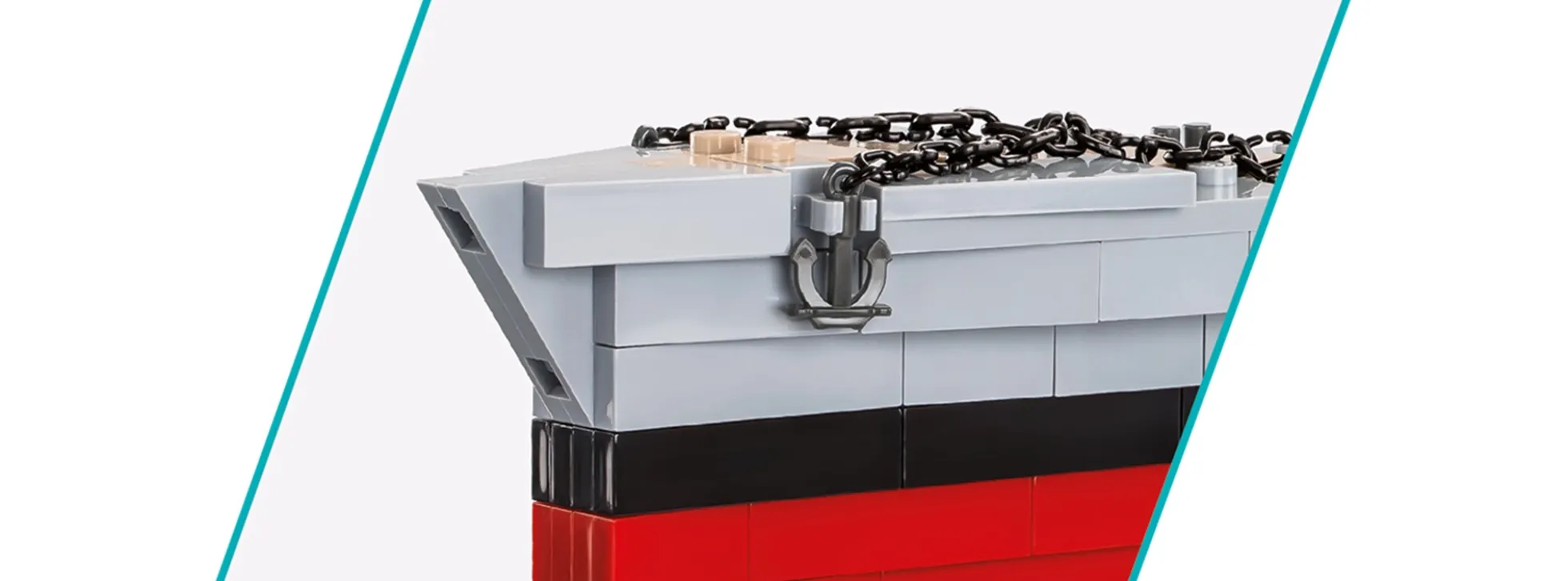 COBI 4835 Schlachtschiff Gneisenau | Schiff Baukasten 1:300