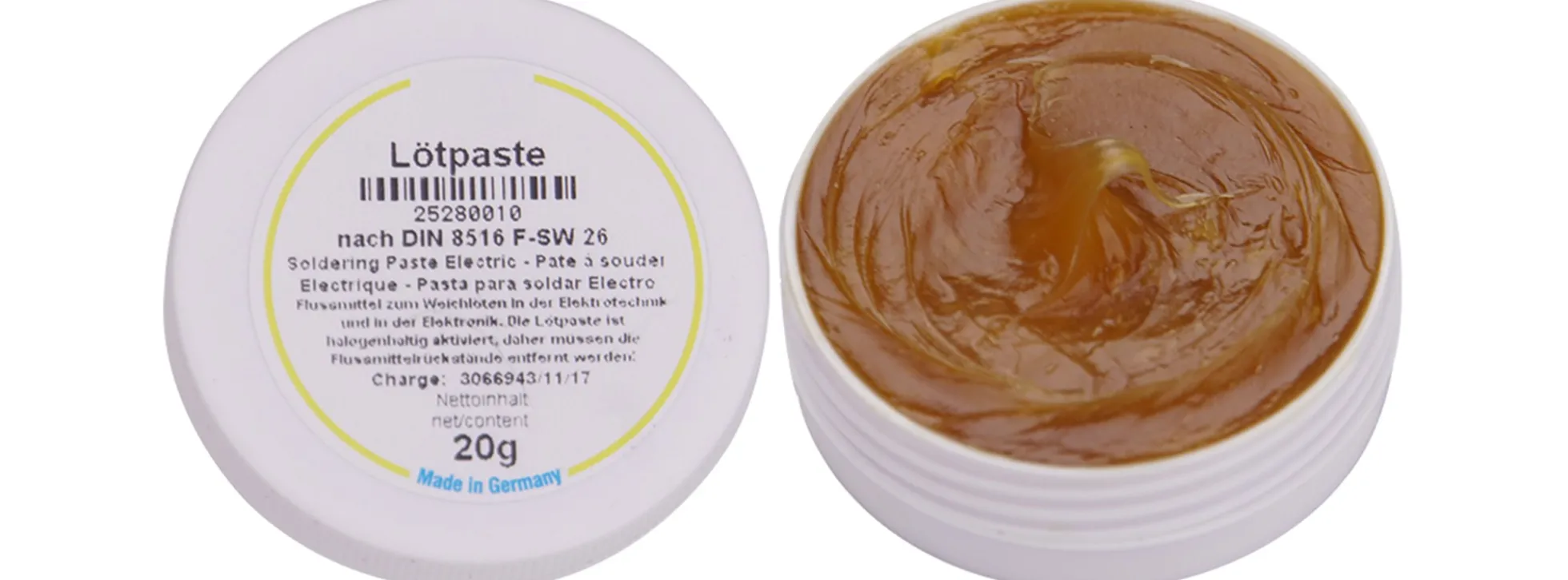 DONAU-ELEKTRONIK LP20 Lötpaste Iso-Flux Dose | 20 g
