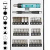 DONAU-ELEKTRONIK MBS50 51-tlg. Set Ratschen-Schraubendreher | Modellbauwerkzeug